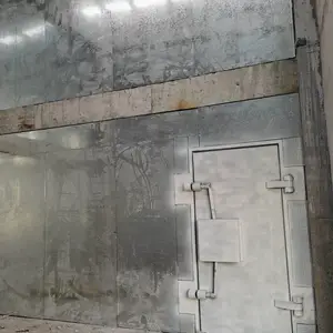 9.5厚纤维水泥复合钢板标准 新能源车间双层压型钢板泄爆墙