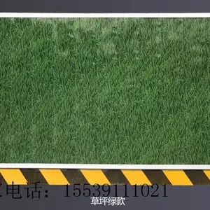 厂家直销施工加厚pvc围挡板工地彩钢小草围挡临时工程建筑隔离栏彩钢围挡