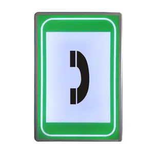 深圳立达高速公路LED隧道电光标志 智能控制LED发光电话指示牌