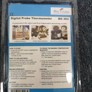 Blue Gizmo ��Яʽ̽���¶ȼ�BG363ʳƷ��
