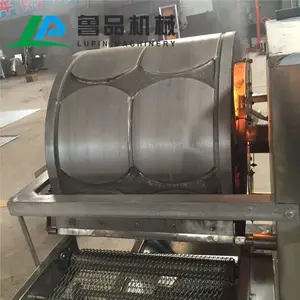 鲁品全自动小卷饼设备 压饼机 辽宁盘锦小饼机