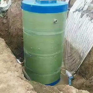 供应河北内蒙古辽宁吉林黑龙江杭州污水提升泵站一体化预制泵站Φ2000mm*8000mm