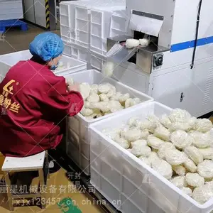 碗装酸辣粉加工设备简单易操作,丽星方便粉丝机的质量好