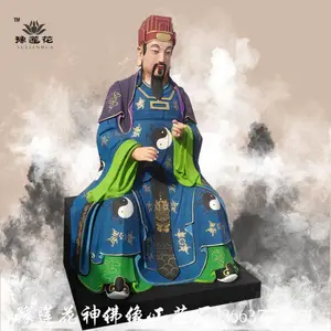 ***吕祖神像 吕洞宾 何仙姑神像玻璃钢纯阳祖师 全真祖师王重阳剑祖剑仙