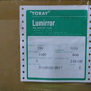 TORAY-H10 东丽LUMIRROR露米勒薄膜H10 0.125mm-0.5mm