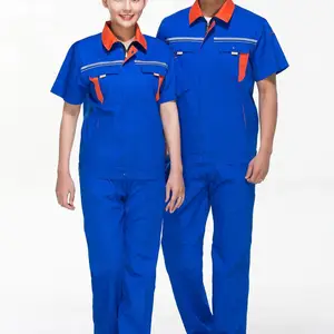 兰州定制工作服-定做工作服厂家-机械维修制造厂服耐磨-楚业制衣