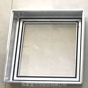 苏州工业异型材生产工厂 金铝合金金属冲孔 焊接 折弯 铝焊托盘 工业铝型材