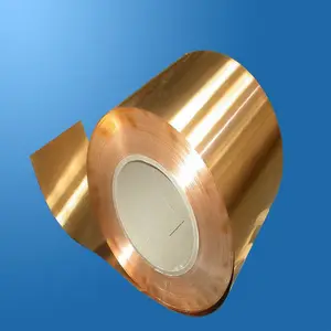 进口磷青铜带材,c5191磷铜带特硬料 H 1/2H 厚度0.64mm锡铜卷带 日本铜带硬度