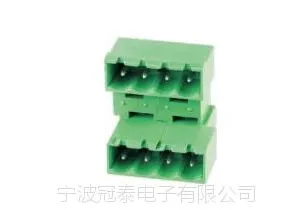 供应插拔式双排插座、焊板式双排插座、2EGTRTC、5.08接线端子、冠泰电子