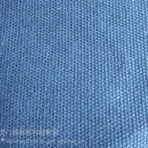 ***批发12安涤棉蓝色帆布 TC2*2***拉力撕力劳保服装手套面料