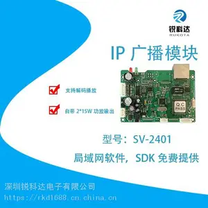 新款高性能网络音频模块SV-2400T系列