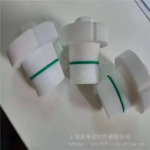 供应聚四氟乙烯真空瓶塞,特氟龙耐腐蚀瓶盖,PTFE搅拌瓶塞