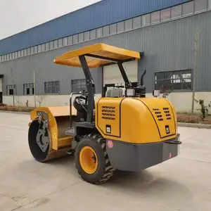 云南单钢轮压路机 震动压路机 3.5吨小型压路机厂家