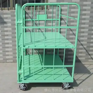 物流台车生产非标定制物流周转笼车 电商物流分拣拣货手推搬运车