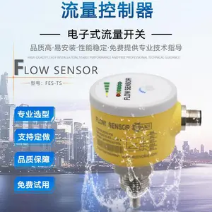 循环水流动开关 工业水流量传感器 泵站流量监控器