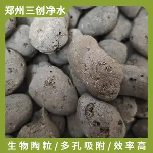 生物陶粒滤料 污水处理专用 挂膜快 COD 去除*** 三创净水