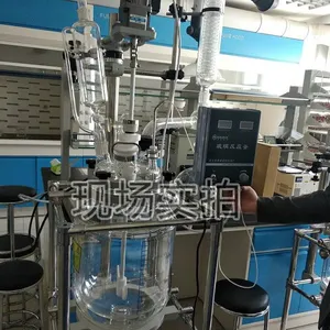 黑龙江RAT-20L双层玻璃反应釜全套设备下来的价格