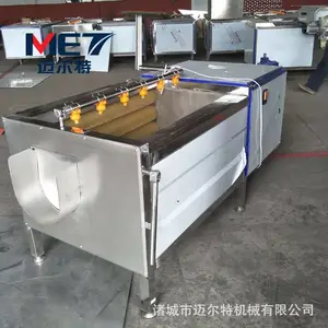 供应山药 土豆去泥去皮 橙子毛辊清洗机