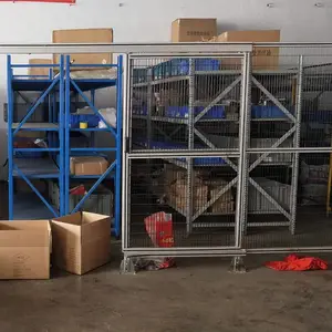 科尔福工业供应铝型材护栏 铝型材围栏 铝型材防护栏 铝型材隔离网