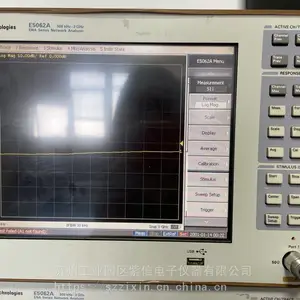 AGILENT E5062A�ɲ���3G���ڸ���2.4G��Ʒפ������Ĳ���һ���Լ۱ȸߵ���������Ƕ��ֳ���