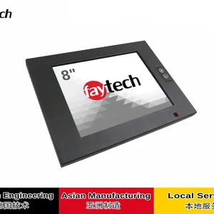 faytech 飞帆泰 8寸 IP65高亮电阻触摸显示器,防水防尘