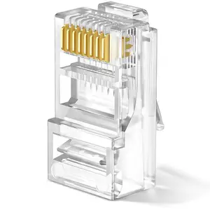 TP-LINK TL-EH5e01-24 超五类非屏蔽网络水晶头24个盒装