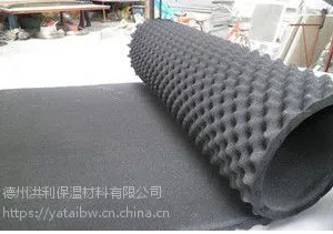 德州洪利阻燃型黑色蛋格棉