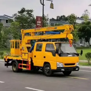 湖北随州高空作业车|江铃蓝牌高空作业车厂家|江铃13米高空作业车