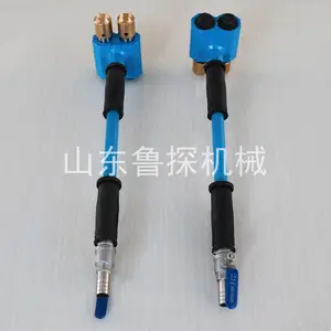 山东鲁探气动双头打毛机ZMC-2手持式凿毛机 路面桥梁凿毛锤