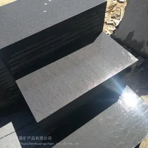 厂家直售中国黑石材 中国黑火烧面 中国黑荔枝面