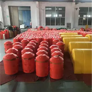 君益塑业生产批发海上浴场浮筒抽沙钢管用浮体高密度管道浮体