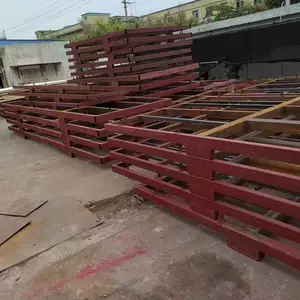 ***重型设备包装大尺寸钢铁底托胶合板木箱专业物流运输出口