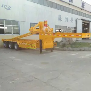 正规尺寸集装箱后翻自卸半挂车报价正常上牌