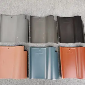 陶瓷屋面瓦 西班牙S瓦 20*20cm墙头瓦 民用工程都可以