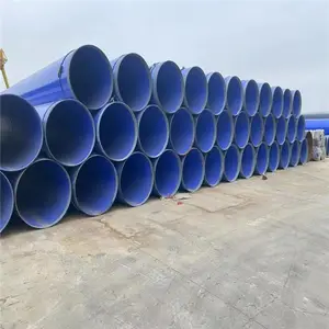 双金属焊接涂塑钢管 外PE内EP防腐管 DN1000螺旋管 恒运加工定制