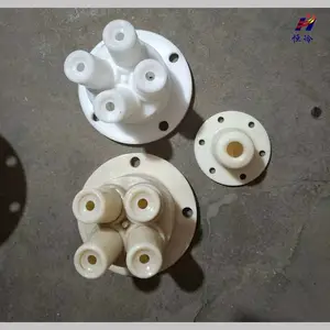 PP广角雾化喷嘴_冷却塔广角喷头_羊角喷雾喷头 河北恒冷