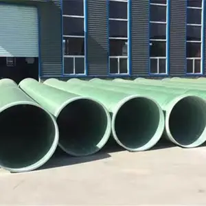 广西百色玻璃钢夹砂管试验图片 博华玻璃钢输水管道