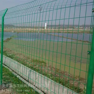 水库边铁丝围网 农业园防盗网 场地双圈护栏网
