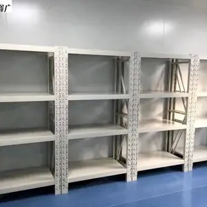 山东鑫广不锈钢货架储物架鞋架钢制四层仓储货架支持定制