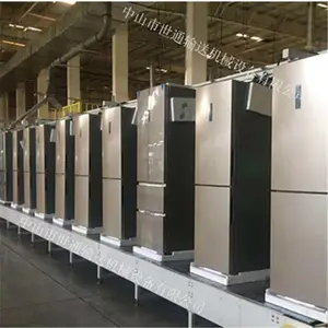 冰箱总装生产线 冰箱抽真空环形线 冰箱商检线 冰箱流水线