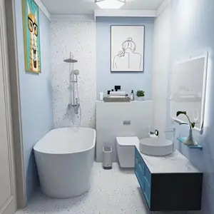 ��������ԡ��SPCʯ��ǽ��Ƶ���ԡװ�λ�ǽ���ˮ�´ɼ���ǽ��