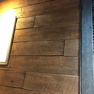 pu仿木板风化木海腐木仿实木纹背景墙饰面板外墙装饰板