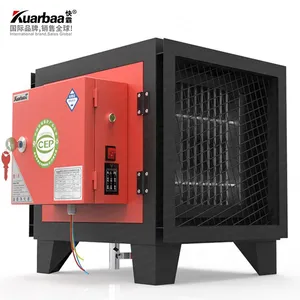 快霸(Kuarbaa) 油烟净化器60000风量高空饭店厨房餐饮商用静电式过滤器环保检查