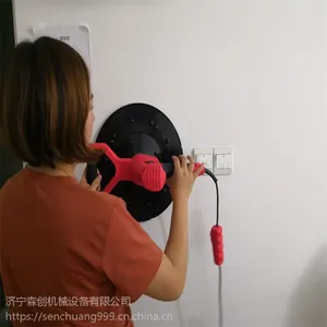 森创40型混凝土墙面磨光机 新款手持电动混凝土打磨机 220v电动抹光机
