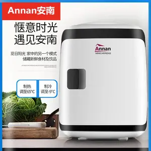 深圳安南13升PA1-13L 迷你车载冰箱车家两用冰箱便携小冰箱宿舍冷藏冰箱护肤品冰箱药品盒子冷暖箱