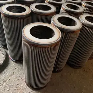 不锈钢滤芯 不锈钢折叠烧结滤芯 精密折叠过滤器滤芯