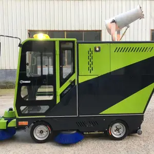 环卫新能源驾驶式路面扫地车工厂物业清洁垃圾清扫车新能源扫地车