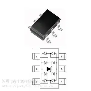 SRV05-4A全新ESD静电二极管丝印V05***销售