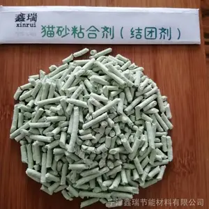 猫砂粘合剂鑫瑞厂家供应豆腐猫砂结团剂加量少成团快