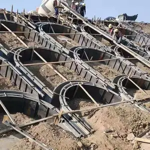 永正模具现浇拱形护坡模具,护坡六棱块模具